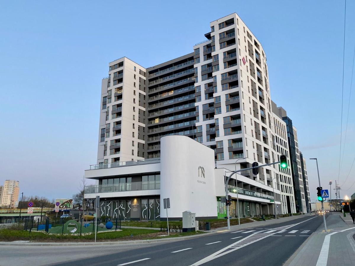 Appartamento Apartament Riviera Modern Tower Gdynia Esterno foto