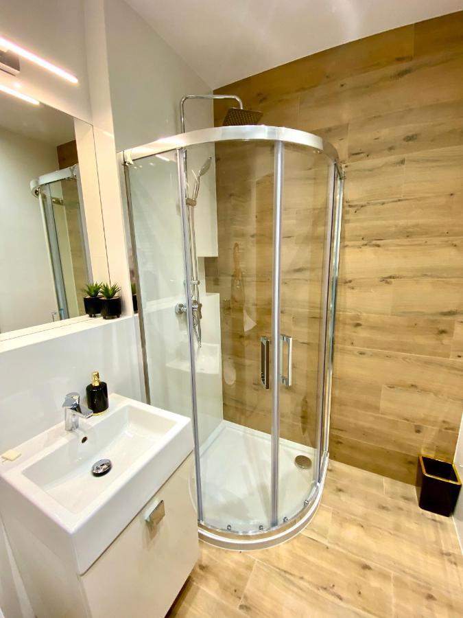 Appartamento Apartament Riviera Modern Tower Gdynia Esterno foto