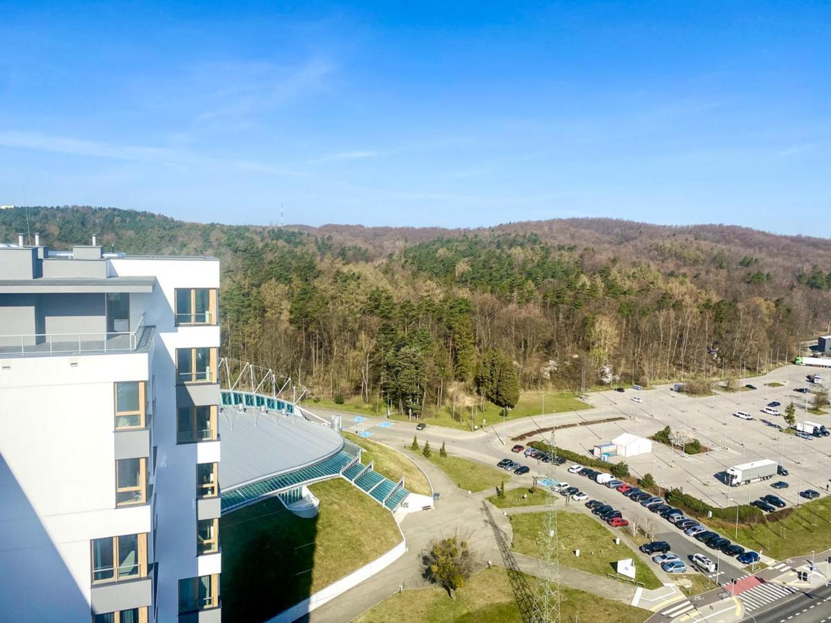 Appartamento Apartament Riviera Modern Tower Gdynia Esterno foto